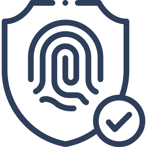 Ícone de segurança e LGPD